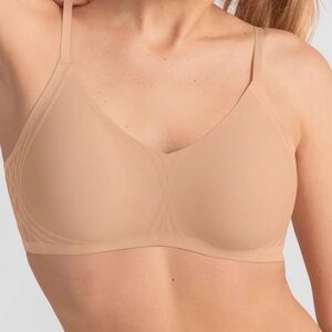 Honeylove Silhouette Bra in Sand Size XL